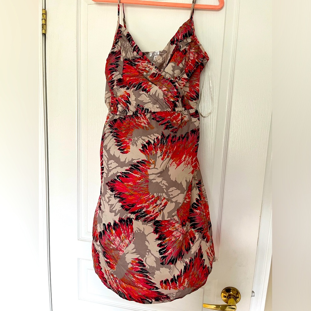 Slinky spaghetti strap dress